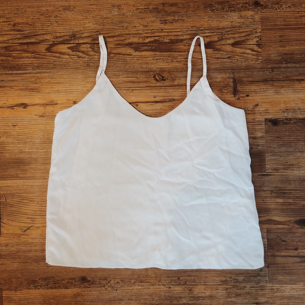 Everlane - The Clean Silk Cami Pale Pink